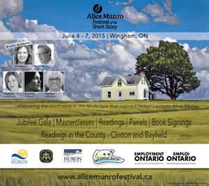 Alice munro feestival poster